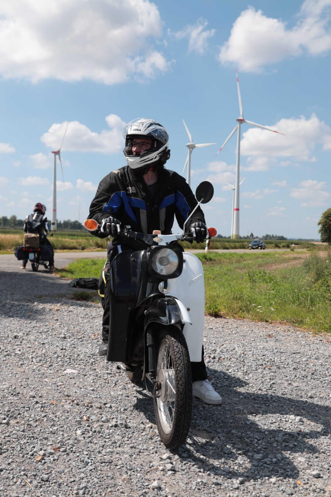 Mit der Simson nach Den Haag